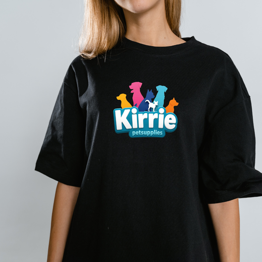 Kirrie Pet Supplies Logo T-Shirt – Black