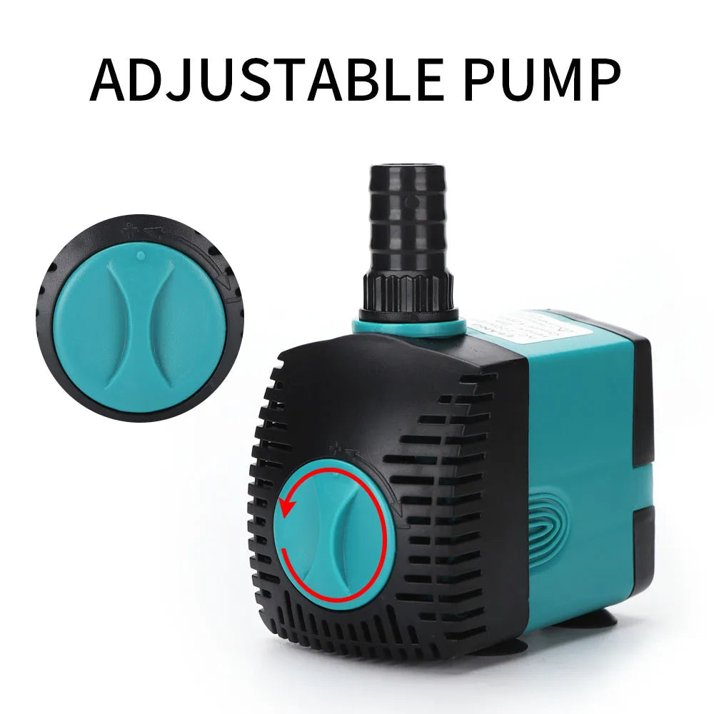 Submersible Water Pump for Aquarium & Fountain – 220–240V